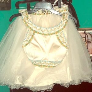 Sherri hill two piece homecoming prom dress